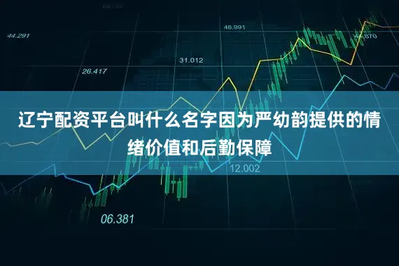 辽宁配资平台叫什么名字因为严幼韵提供的情绪价值和后勤保障